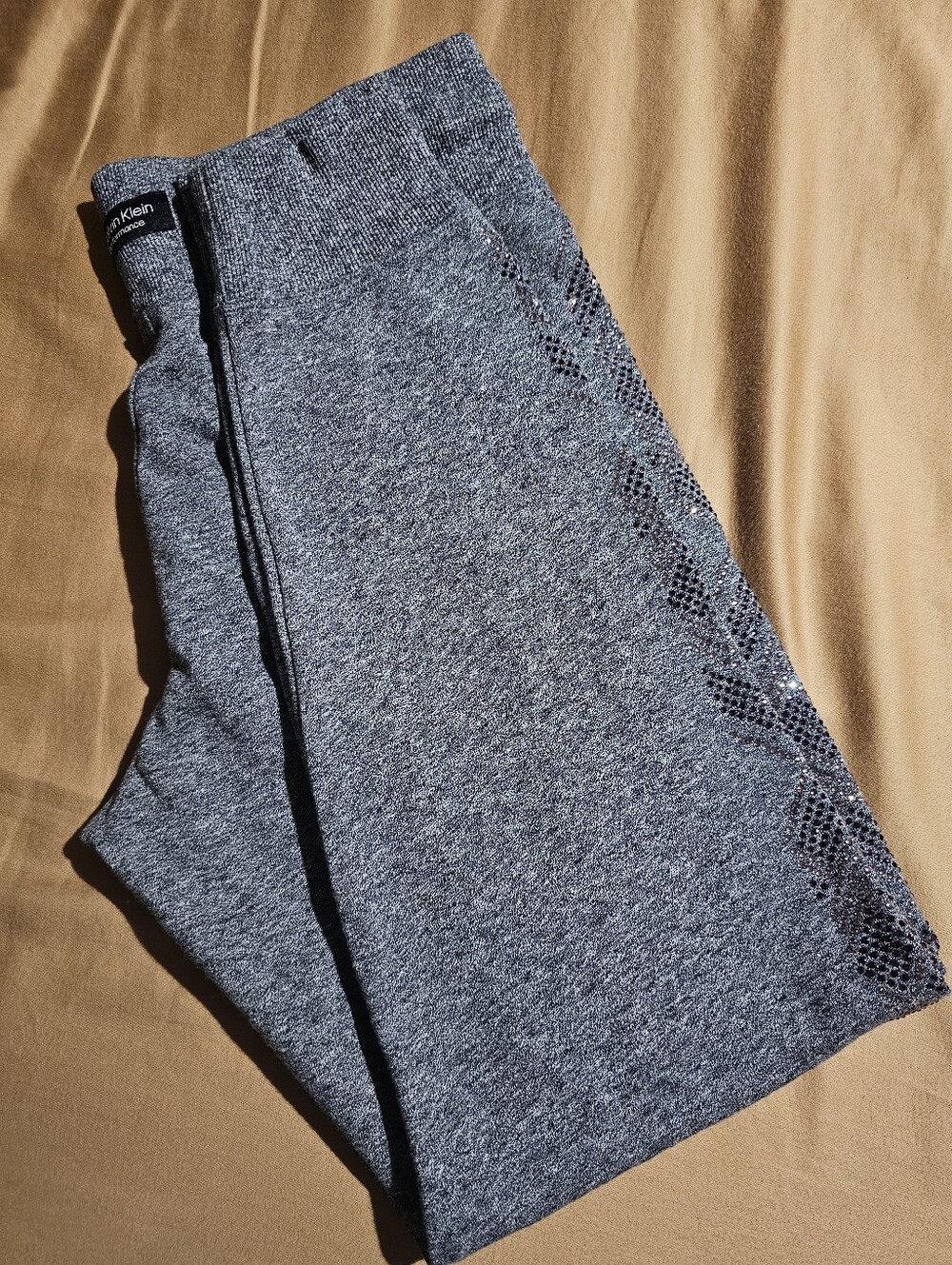 Calvin Klein Woman's Dark Gray Athletic Pants